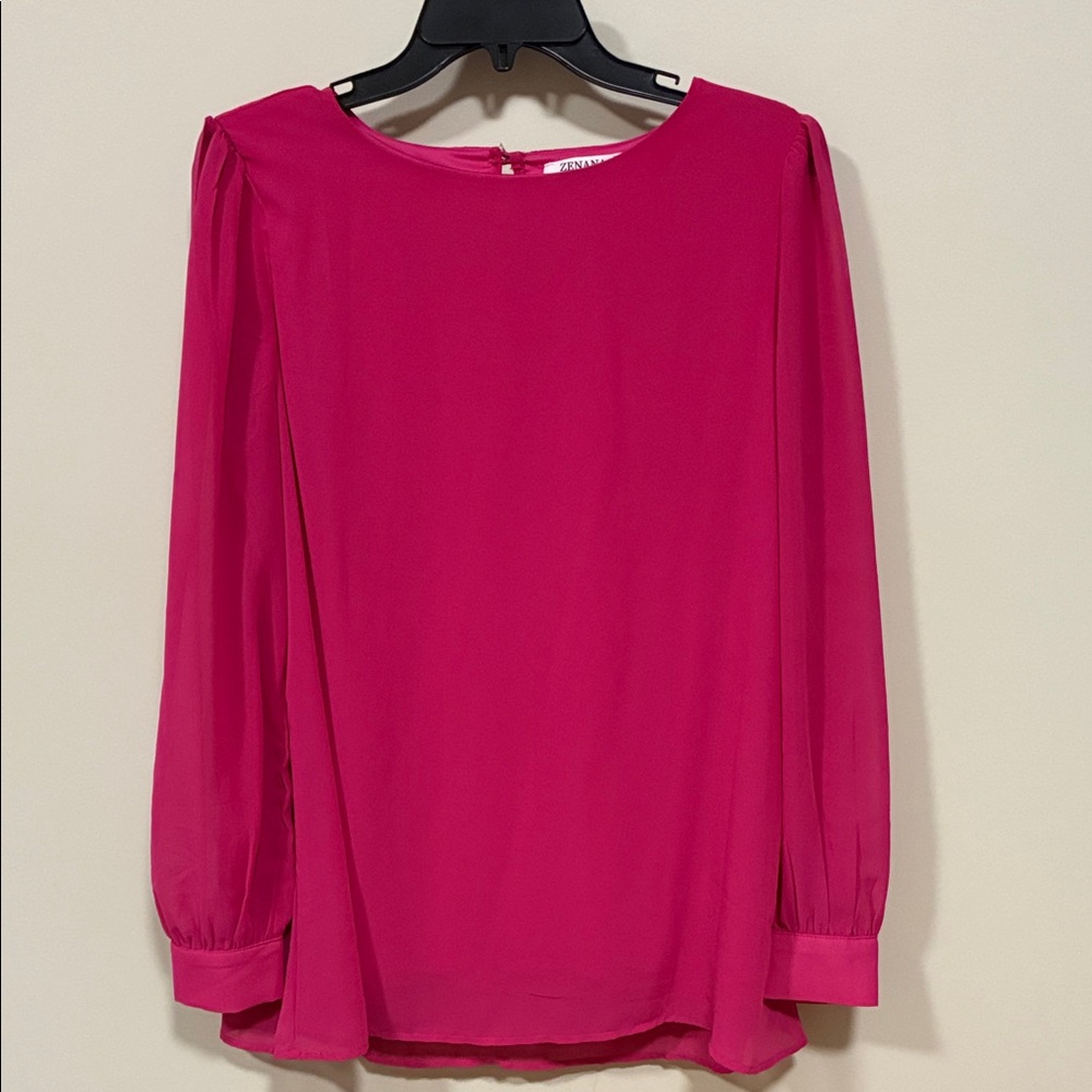 Zenana long sleeve top small